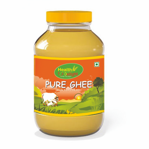 Helath Delight Cow Ghee PURE BUFFALO GHEE 450ml - Image 1