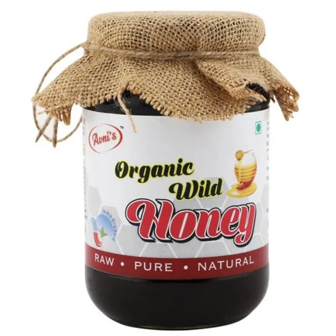 honey (1) AVNI ORGANIC WILD HONEY 650g - Image 1